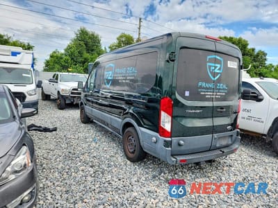 Trzecie zdjęcie samochodu z tyłu: 2016 FORD TRANSIT DELIVERY VAN VIN:1FBZX2CM0GKB21630 - miniatura