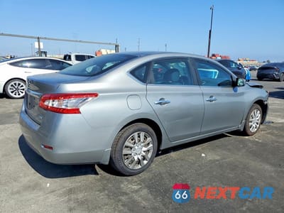 Trzecie zdjęcie samochodu z tyłu: 2013 NISSAN SENTRA S VIN:3N1AB7AP5DL766160 - miniatura