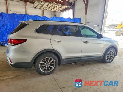 Trzecie zdjęcie samochodu z tyłu: 2017 HYUNDAI SANTA FE SE VIN:KM8SMDHF0HU167701 - miniatura