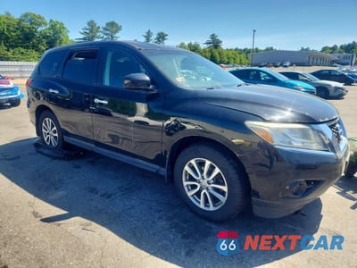 Czwarte zdjęcie samochodu z boku: 2013 NISSAN PATHFINDER S VIN:5N1AR2MM5DC603030 - miniatura