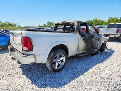 Trzecie zdjęcie samochodu z tyłu: 2012 DODGE RAM 1500 SLT VIN:1C6RD7GT5CS262844 - miniatura