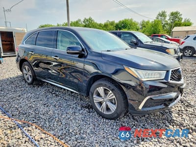 Czwarte zdjęcie samochodu z boku: 2020 ACURA MDX VIN:5J8YD3H32LL004076 - miniatura