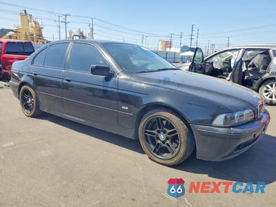 Czwarte zdjęcie samochodu z boku: 2002 BMW 540 I AUTOMATIC VIN:WBADN63442GN86620 - miniatura