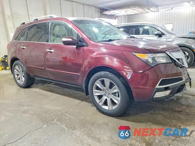 Czwarte zdjęcie samochodu z boku: 2012 ACURA MDX ADVANCE VIN:2HNYD2H6XCH540350 - miniatura