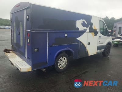 Trzecie zdjęcie samochodu z tyłu: 2015 FORD TRANSIT T-250 VIN:1FDYR5PM7FKB23432 - miniatura