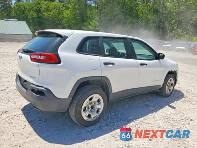 Trzecie zdjęcie samochodu z tyłu: 2014 JEEP CHEROKEE SPORT VIN:1C4PJLABXEW112368 - miniatura