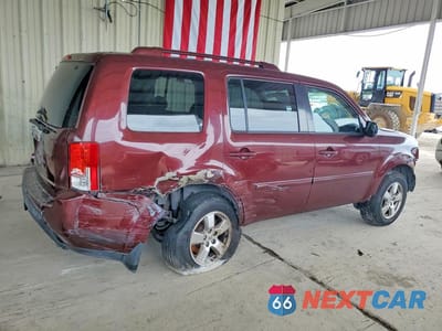 Trzecie zdjęcie samochodu z tyłu: 2010 HONDA PILOT EXL VIN:5FNYF3H51AB009036 - miniatura