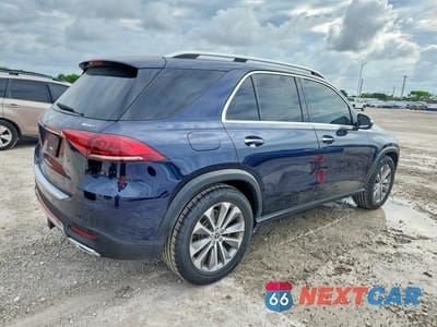 Trzecie zdjęcie samochodu z tyłu: 2020 MERCEDES-BENZ GLE 350 4MATIC VIN:4JGFB4KB2LA152267 - miniatura