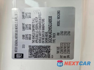 Zdjęcie 12 z 12 samochodu: 2025 CHEVROLET SILVERADO 1500 REFRIGERATED BOX TRUCK VIN:3GCNKAED9SG148938 - miniatura