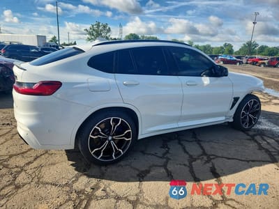 Trzecie zdjęcie samochodu z tyłu: 2021 BMW X4 M COMPETITION VIN:5YMUJ0C00M9F50093 - miniatura