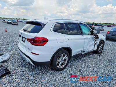 Trzecie zdjęcie samochodu z tyłu: 2021 BMW X3 XDRIVE30I VIN:5UXTY5C00M9G26357 - miniatura