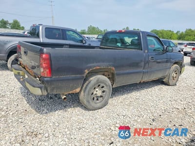 Trzecie zdjęcie samochodu z tyłu: 2005 CHEVROLET SILVERADO C1500 VIN:1GCEC14Z25Z253836 - miniatura
