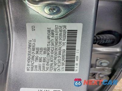 Zdjęcie 12 z 12 samochodu: 2024 HONDA CIVIC SPORT VIN:19XFL2H8XRE015424 - miniatura