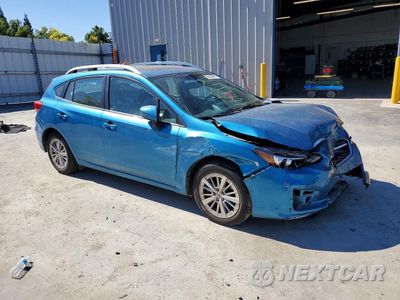 Czwarte zdjęcie samochodu z boku: 2018 SUBARU IMPREZA PREMIUM PLUS VIN:4S3GTAD67J3744012 - miniatura