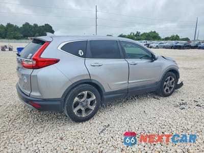 Trzecie zdjęcie samochodu z tyłu: 2018 HONDA CR-V EX VIN:5J6RW1H59JA012746 - miniatura