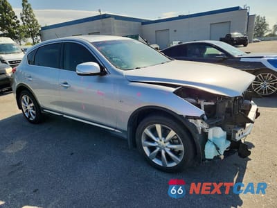 Czwarte zdjęcie samochodu z boku: 2017 INFINITI QX50 BASE VIN:JN1BJ0RP6HM385030 - miniatura