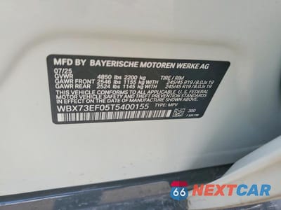 Zdjęcie 13 z 13 samochodu: 2026 BMW X1 XDRIVE28I VIN:WBX73EF05T5400155 - miniatura
