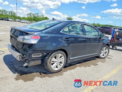 Trzecie zdjęcie samochodu z tyłu: 2012 LEXUS HS 250H VIN:JTHBB1BA9C2049218 - miniatura