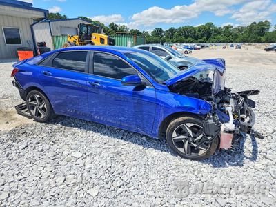 Czwarte zdjęcie samochodu z boku: 2023 HYUNDAI ELANTRA SEL VIN:KMHLS4AG9PU387530 - miniatura