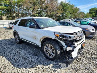 Czwarte zdjęcie samochodu z boku: 2022 FORD EXPLORER LIMITED VIN:1FMSK8FH8NGB05314 - miniatura