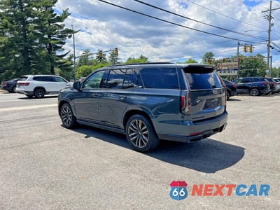 Trzecie zdjęcie samochodu z tyłu: 2021 CADILLAC ESCALADE SPORT VIN:1GYS3FKL5MR322512 - miniatura