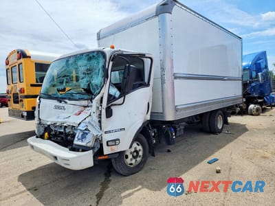 Drugie zdjęcie samochodu z przodu: 2024 ISUZU NPR HD BOX TRUCK VIN:JALC4W16XR7015678 - miniatura