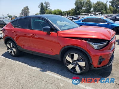 Czwarte zdjęcie samochodu z boku: 2022 VOLVO C40 P8 RECHARGE ULTIMATE VIN:YV4ED3GB0N2008465 - miniatura
