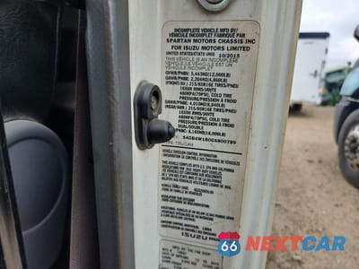 Zdjęcie 12 z 12 samochodu: 2016 ISUZU NPR VIN:54DB4W1B0GS800789 - miniatura