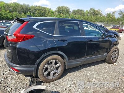 Trzecie zdjęcie samochodu z tyłu: 2018 HONDA CR-V EX VIN:7FARW1H54JE023624 - miniatura
