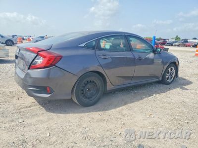 Trzecie zdjęcie samochodu z tyłu: 2018 HONDA CIVIC LX VIN:2HGFC2F54JH545570 - miniatura