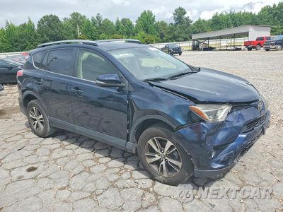 Czwarte zdjęcie samochodu z boku: 2018 TOYOTA RAV4 XLE VIN:JTMRFREV6JD238170 - miniatura