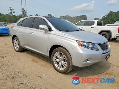 Czwarte zdjęcie samochodu z boku: 2010 LEXUS RX 450H VIN:JTJZB1BA5A2002309 - miniatura