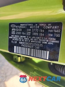 Zdjęcie 13 z 13 samochodu: 2023 HYUNDAI VENUE SEL VIN:KMHRC8A3XPU256635 - miniatura