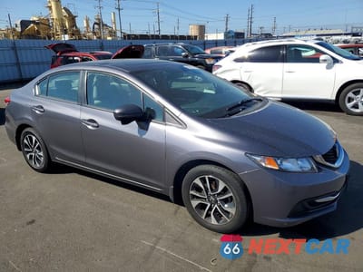 Czwarte zdjęcie samochodu z boku: 2015 HONDA CIVIC EX VIN:2HGFB2F81FH561035 - miniatura