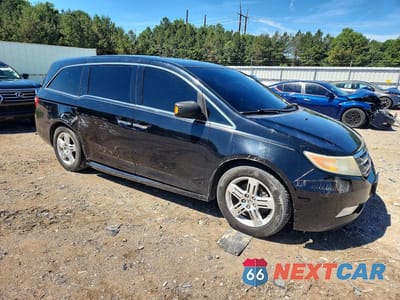 Czwarte zdjęcie samochodu z boku: 2011 HONDA ODYSSEY TOURING VIN:5FNRL5H92BB091517 - miniatura