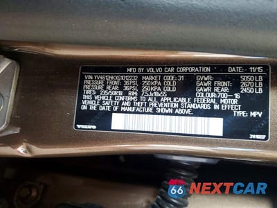 Zdjęcie 13 z 13 samochodu: 2016 VOLVO V60 CROSS COUNTRY PREMIER VIN:YV4612HKXG1012232 - miniatura
