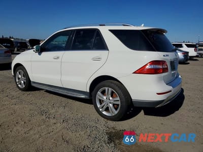 Drugie zdjęcie samochodu z przodu: 2014 MERCEDES-BENZ ML 350 VIN:4JGDA5JB0EA426621 - miniatura