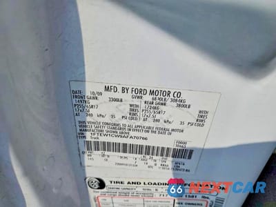 Zdjęcie 12 z 12 samochodu: 2010 FORD F150 SUPERCREW VIN:1FTEW1CW9AFA70766 - miniatura