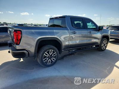 Trzecie zdjęcie samochodu z tyłu: 2021 GMC SIERRA K1500 AT4 VIN:3GTP9EED0MG465621 - miniatura