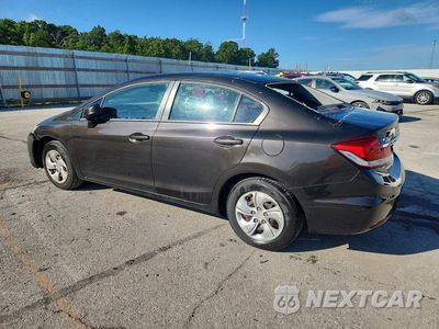 Drugie zdjęcie samochodu z przodu: 2013 HONDA CIVIC LX VIN:19XFB2F57DE057263 - miniatura