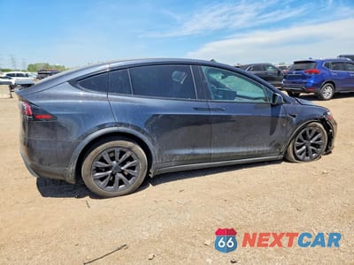 Trzecie zdjęcie samochodu z tyłu: 2025 TESLA MODEL X VIN:7SAXCDE51SF466125 - miniatura