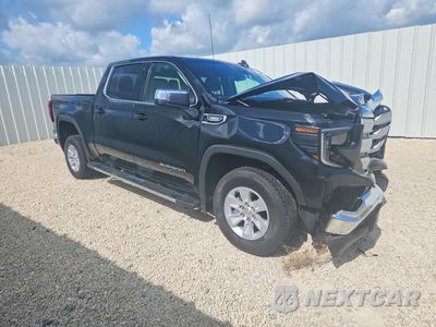 Czwarte zdjęcie samochodu z boku: 2026 GMC SIERRA C1500 SLE VIN:1GTPHBEK8TZ261762 - miniatura