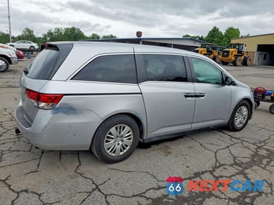 Trzecie zdjęcie samochodu z tyłu: 2014 HONDA ODYSSEY LX VIN:5FNRL5H2XEB134279 - miniatura