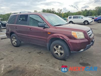 Czwarte zdjęcie samochodu z boku: 2007 HONDA PILOT EX VIN:2HKYF18417H513656 - miniatura