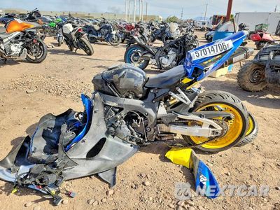 Trzecie zdjęcie samochodu z tyłu: 2006 HONDA CBR1000 RR VIN:JH2SC57156M200277 - miniatura