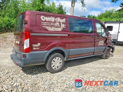 Trzecie zdjęcie samochodu z tyłu: 2015 FORD TRANSIT T-250 VIN:1FTNR1YM2FKA68726 - miniatura