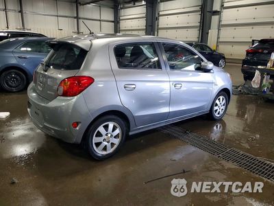Trzecie zdjęcie samochodu z tyłu: 2015 MITSUBISHI MIRAGE ES VIN:ML32A4HJ2FH054598 - miniatura