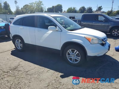 Czwarte zdjęcie samochodu z boku: 2010 HONDA CR-V EXL VIN:JHLRE3H71AC004511 - miniatura