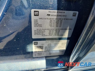 Zdjęcie 12 z 12 samochodu: 2024 CHEVROLET SILVERADO K1500 LTZ VIN:1GCUDGED5RZ305917 - miniatura