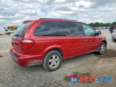 Trzecie zdjęcie samochodu z tyłu: 2006 DODGE GRAND CARAVAN SXT VIN:2D4GP44L96R835487 - miniatura